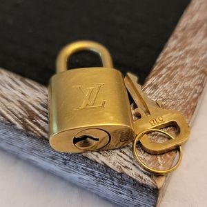 🔐Louis Vuitton 1 Lock & 1 Key Set #318🔐